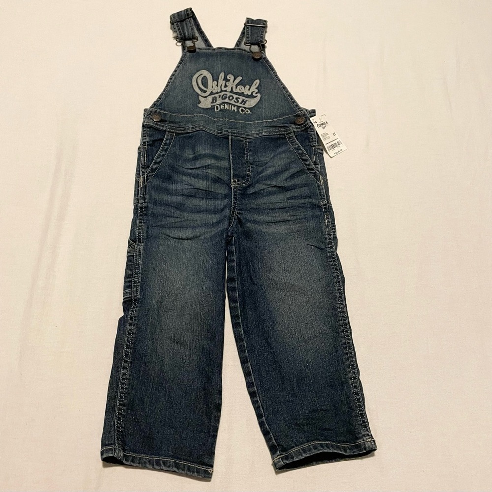 OshKosh B'Gosh Kids Denim Overalls Baby Size 3T
